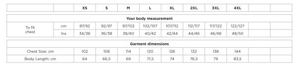 size_table