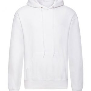 Manual Music – Hoodie white , logo MANUAL EST. 2005 in black