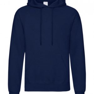Manual Music – Hoodie navy, logo MANUAL EST. 2005 in white