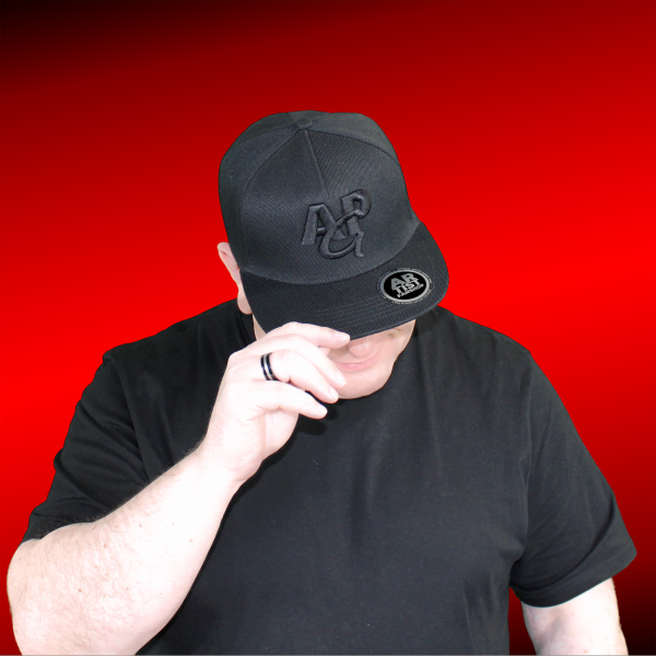 APG - snapback cap - 3D black embroided logo - Image 4