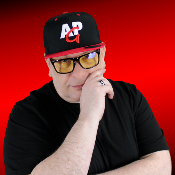 APG - snapback cap black/red - 3D logo embroided in red and white - Image 3