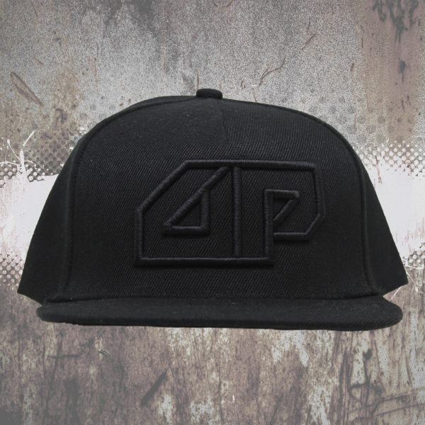 Deepack - Snapback CAP - 3D embroidered Deepack logo - black on black - Image 3