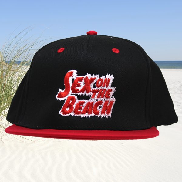 T-Spoon - Snapback CAP - Sex on the Beach logo - red-white