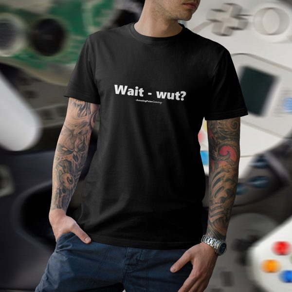 APG - T-shirt black, Wait wut?