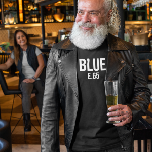 REMEMBER – T-shirt BLUE, white print