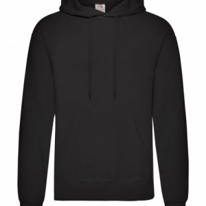 CINEMATIQUE – Hoodie black , logo in white