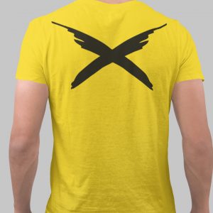 RAYVOLT – T-shirt with logo, black print
