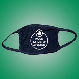 Facemask – Houd 1.5 meter afstand
