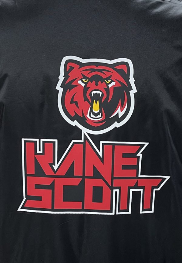 KANE SCOTT bomber back detail