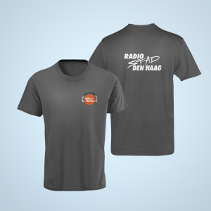RSDH – T-shirt with headphone logo / logo Radio Stad Den Haag