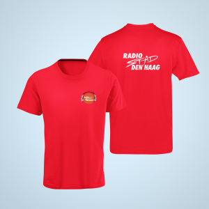 RSDH – T-shirt with headphone logo / logo Radio Stad Den Haag