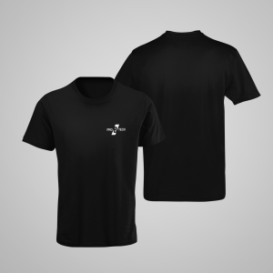 PRO B TECH – black T-shirt, with small logo