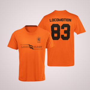 LOCOREUNIE – Oranje T-shirt