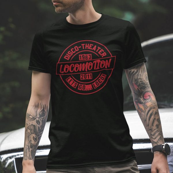 t-shirt Locomotion 1983-2011