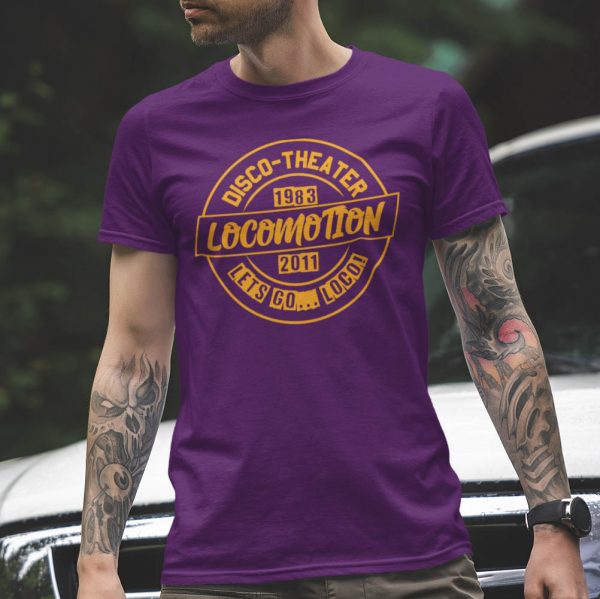 t-shirt Locomotion 1983-2011
