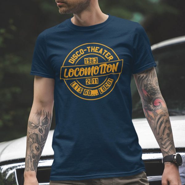 t-shirt Locomotion 1983-2011