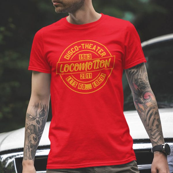 t-shirt Locomotion 1983-2011
