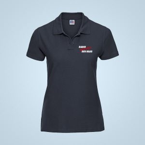 RSDH – WOMEN Polo shirt, logo embroidered in multiple color