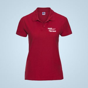 RSDH – WOMEN Polo shirt, logo embroidered in multiple color