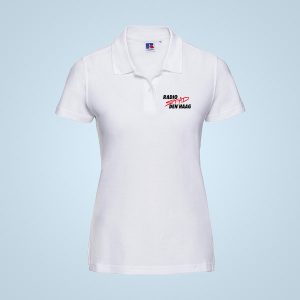 RSDH – WOMEN Polo shirt, logo embroidered in multiple color