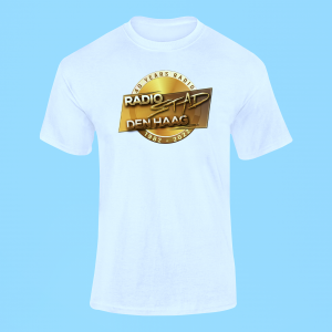 RSDH – white T-shirt, 40 years logo in full colour ***LIMITED EDITION***