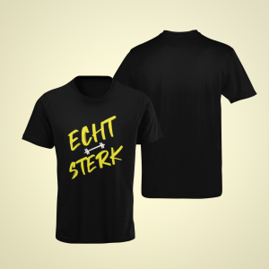ECHT STERK – T-shirt Echt Sterk handgeschreven