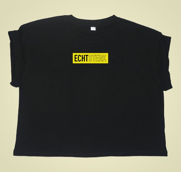 crop top tee dames ECHT STERK