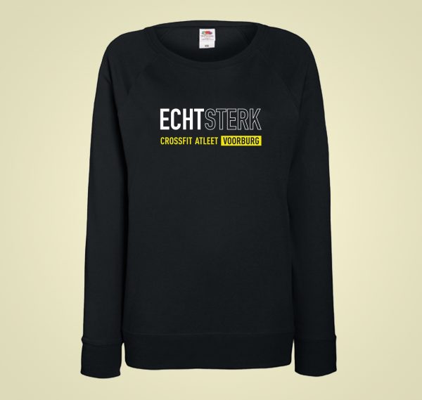 Sweater Echt Sterk CrossFit Voorburg dames