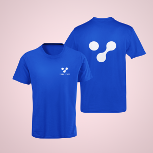 YOEL LEWIS – T-shirt with white logo on both sides (click for more colours)