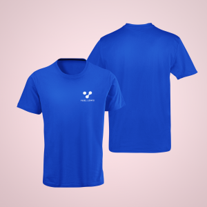 YOEL LEWIS – T-shirt with white logo on the front (click for more colours)