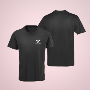 YOEL LEWIS – T-shirt with white logo on the front (click for more colours)