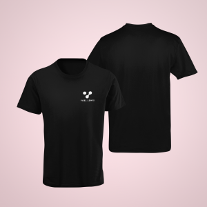 YOEL LEWIS – T-shirt with white logo on the front (click for more colours)
