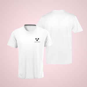 YOEL LEWIS – T-shirt with black logo on the front (click for more colours)