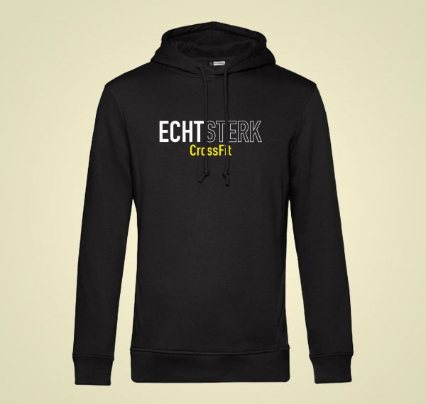 hoody zwart ECHT STERK