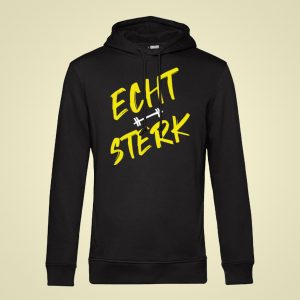 ECHT STERK – Hoody Echt Sterk handgeschreven