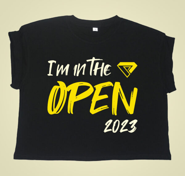 crop top tee dames ECHT STERK