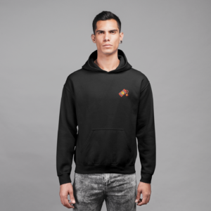 MAJOR IMPACT – Hoody with bomb on front, logo on the backside