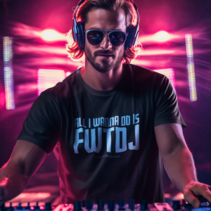 DJ GEAR – T-shirt MEN ‘FWTDJ’ – E