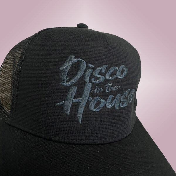 Disco in the House CAP - black