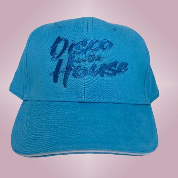Disco in the House CAP - surf blue