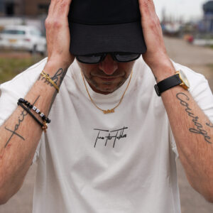 BILLY THE KIT – T-shirt White Oversized – Serenity, Courage, Wisdom