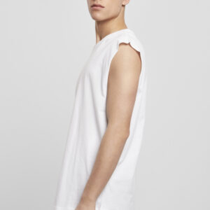 BILLY THE KIT – Sleeveless T, MEN White – Serenity, Courage, Wisdom