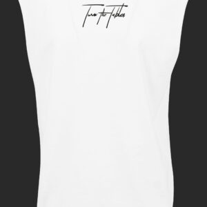 BILLY THE KIT – Sleeveless T, MEN White – Serenity, Courage, Wisdom