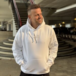 BILLY THE KIT – Hoody, White – Serenity, Courage, Wisdom