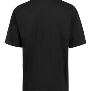 DASH BERLIN – T-shirt black unisex LOOSE FIT – BETTER HALF OF DASH, blue print